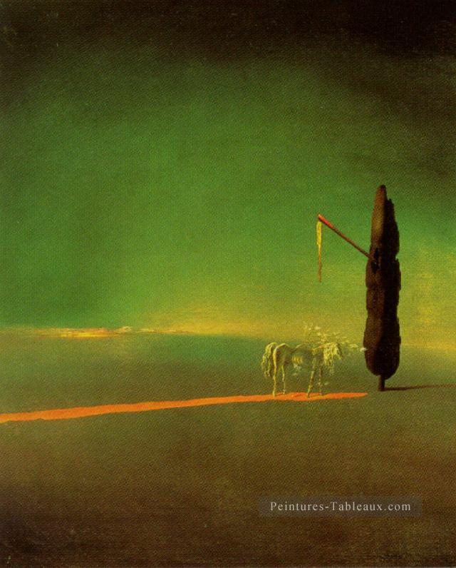 Eclipse and Vegetable Osmosis Salvador Dali Oil Paintings